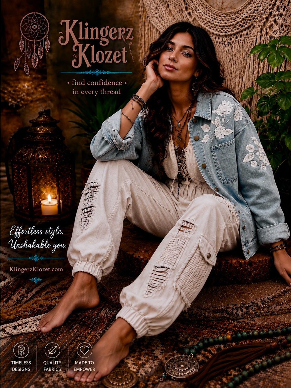 Embroidered denim jacket by Dolan left coast from Anthropologie